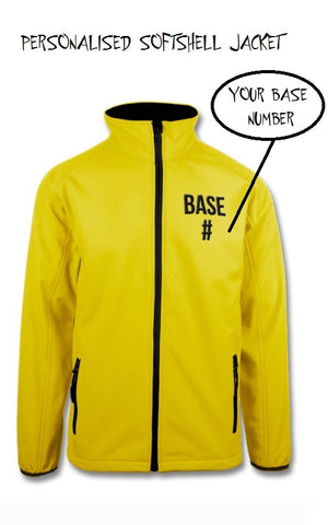 Personalised High Speed Softshell Jacket with YOUR OWN BASE NUMBER