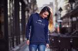 This navy hoodie with white heartbeat and skydiver is soft, smooth and stylish. It is the perfect choice for the cooler evenings, the early morning jump of when you want a bit extra. It has soft cotton faced fabric, double fabric hood with self colour drawstring and front pouch pocket. a heartbeat and skydiver printed on the front.