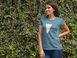 This indigo  basejumpers t-shirt is everything you have dreamed of and more. It feels soft and lightweight with the right amount of stretch. It is comfortable and flattering for both men and women and with a cliff and ‘SEND IT’ shaped as a basejumper print on the front. Available in several colours.