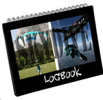 Tailored skydiving logbook in a handy size. Log each jump with details such as jump number, date, DZ, Freefall delay, Equipment, Aircraft, Altitude, Freefall to date and notes for each jumps. It also has a log for your equipment, a DZ list, rating details, yearly jumps overview, tunnel time and freefall chart too.